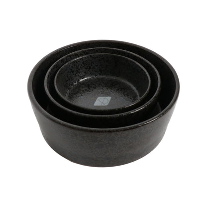 D&D - Trendy Bowl Jasper met zwarte stippen - 20 cm