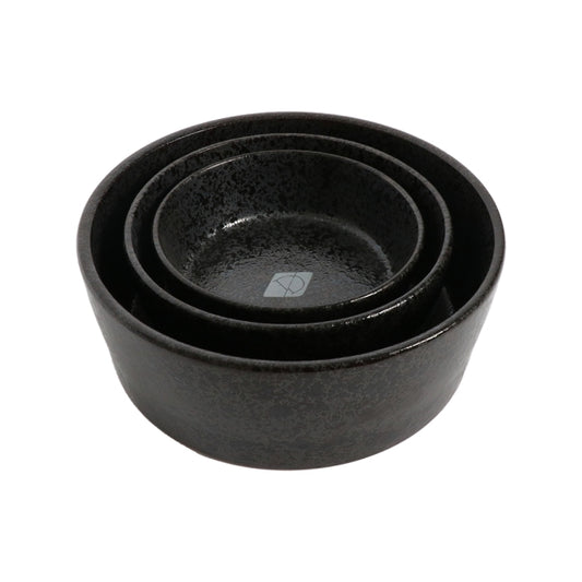 D&D - Trendy Bowl Jasper met zwarte stippen - 20 cm