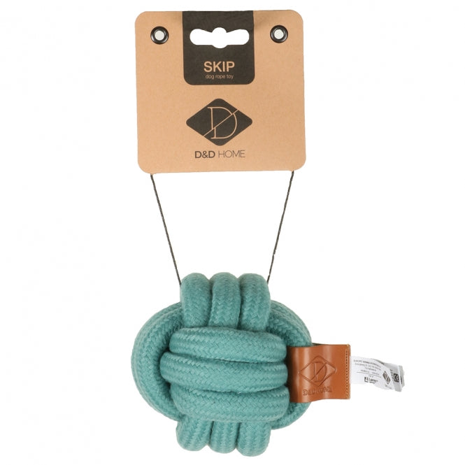D&D - Knot Bal Skip - Blauw - 9,5 cm