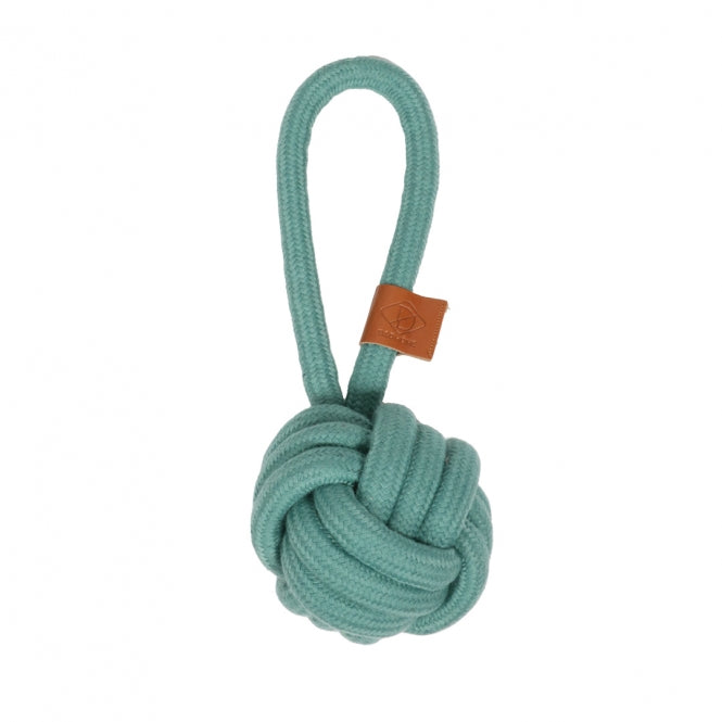 D&D Knotenbal met Lus Harper - blauw - 27 x 10cm