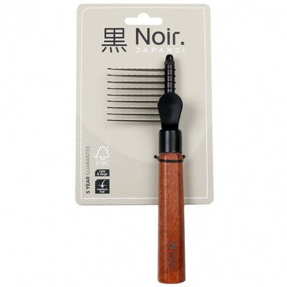 EBI Noir Japandi Ontklittingskam - L - 19,5 x 6,5 x 2,5 cm
