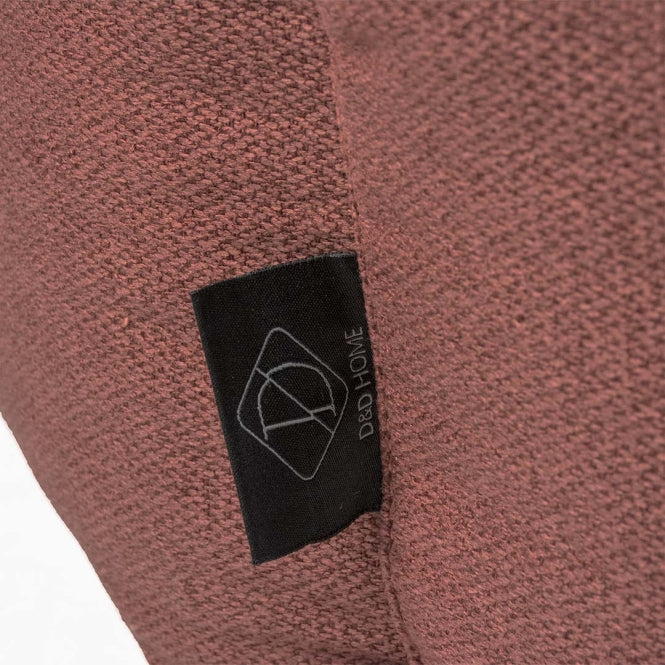 D&D Hondenbed Eden - maroon - 90x70x22cm