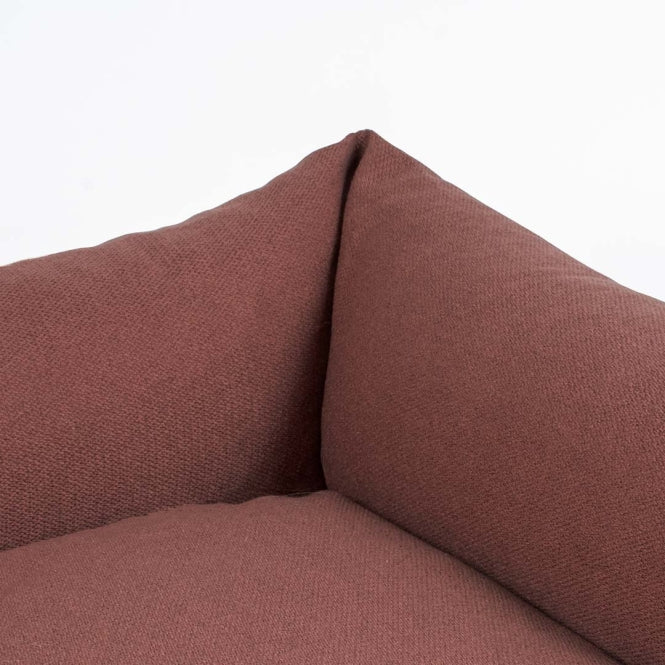 D&D Hondenbed Eden - maroon - 90x70x22cm
