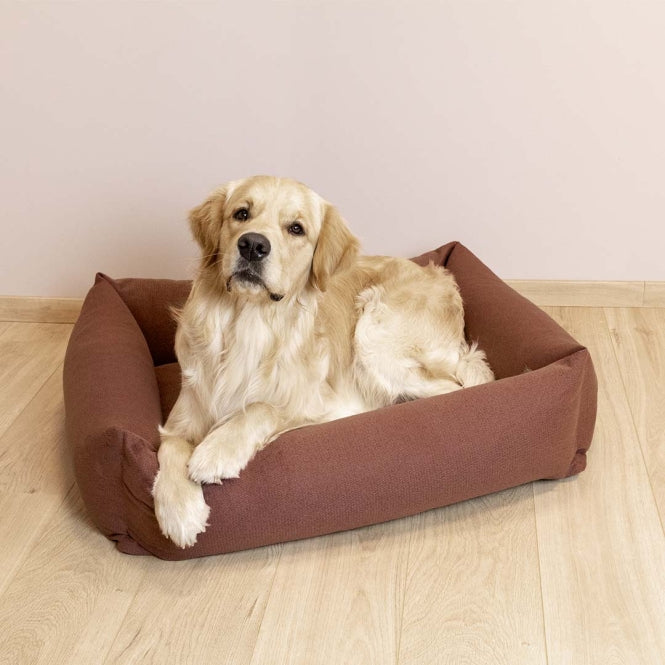 D&D Hondenbed Eden - maroon - 70x60x20cm