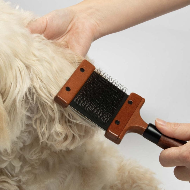 EBI Noir Japandi flexibele duo slicker borstel