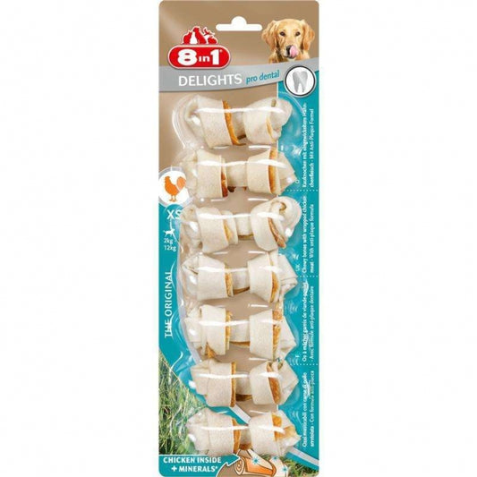 8in1 Dental Delights Kauwbot - XS