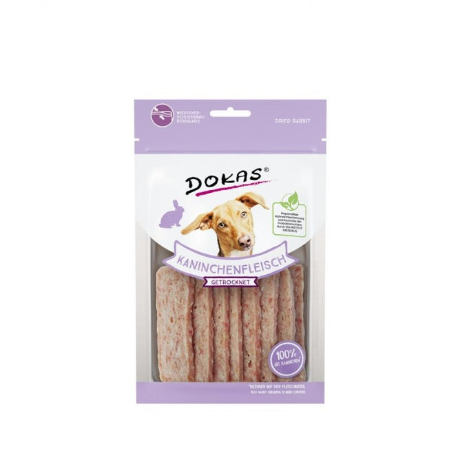 Dokas Dog Snack Konijnenvlees gedroogd - 70 g