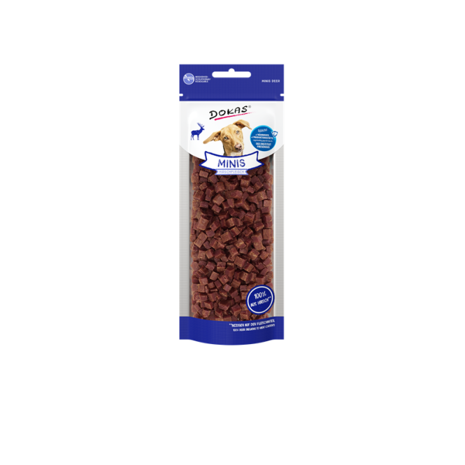 Dokas Hondensnack Minis Hert 60g