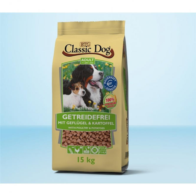 Classic Dog Gevogelte & Aardappel Graan-vrij - 15 kg