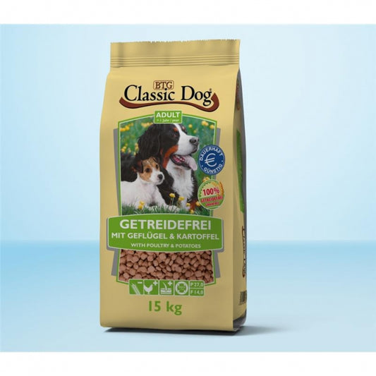 Classic Dog Gevogelte & Aardappel Graan-vrij - 15 kg