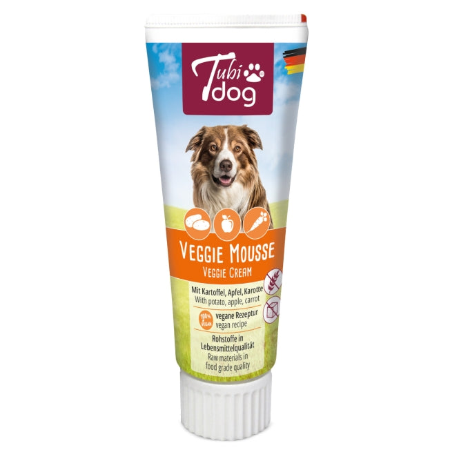 Tubi Dog Veggie Mousse met Aardappel, Appel & Wortel - 75 g