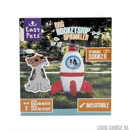 Easypets Summer Rocketship Sprinkler