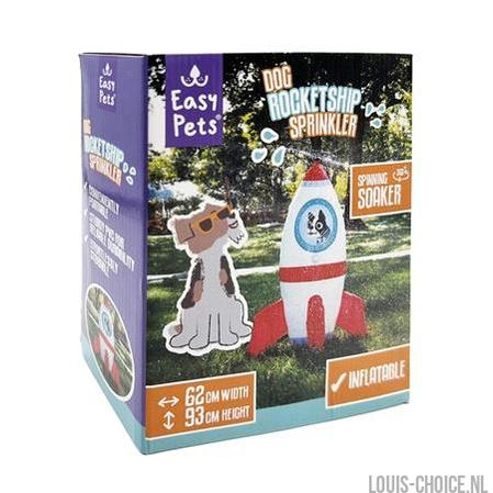 Easypets Summer Rocketship Sprinkler