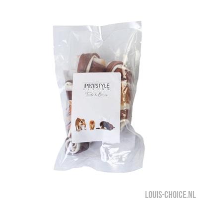 Petstyle Living Geknoopt Bot Multicolor Met Kip