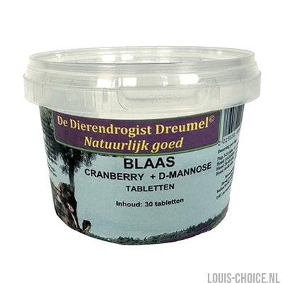 Dierendrogist Blaas / Cranberry / D-Mannose Tabletten