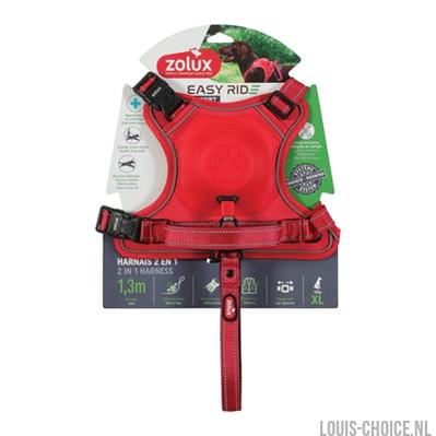 Zolux Easyride Hondentuig Rood