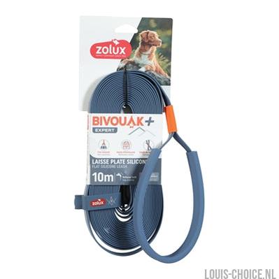 Zolux Bvk Sleeplijn Plat Siliconen Blauw