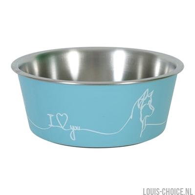 Zolux Love Voerbak Hond Blauw