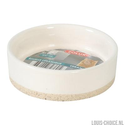 Zolux Olaria Voerbak Keramiek Beige