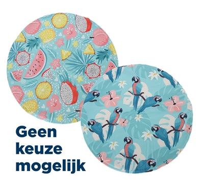 Merkloos Koelmat Rond Assorti