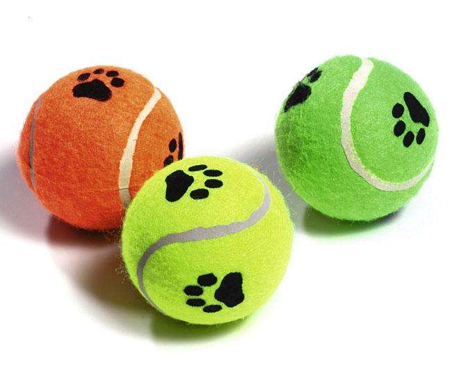 Karlie Tennisballen met Piepertje - 3-pack