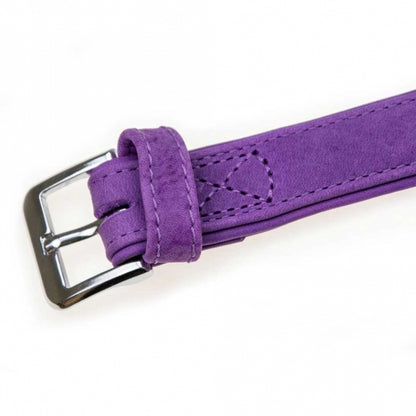Karlie Halsband Buffalo Kalfsleer - Lila - 65 cm / 40 mm