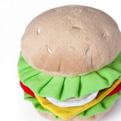Karlie Flamingo Hondenspeelgoed Pluche Burger