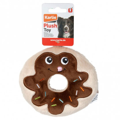 Karlie Flamingo Hondenspeelgoed Pluche Choco Donut