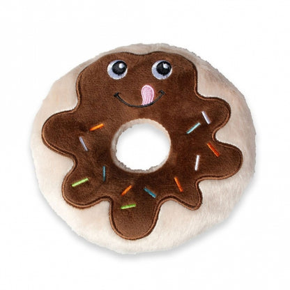 Karlie Flamingo Hondenspeelgoed Pluche Choco Donut
