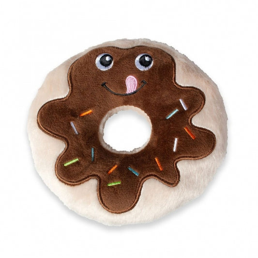 Karlie Flamingo Hondenspeelgoed Pluche Choco Donut