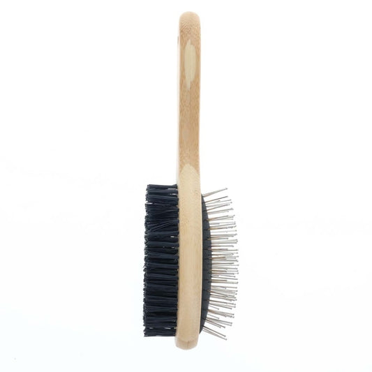 Duvoplus Bamboo 2-in-1 Verzorgingsborstel - 23 x 7 cm