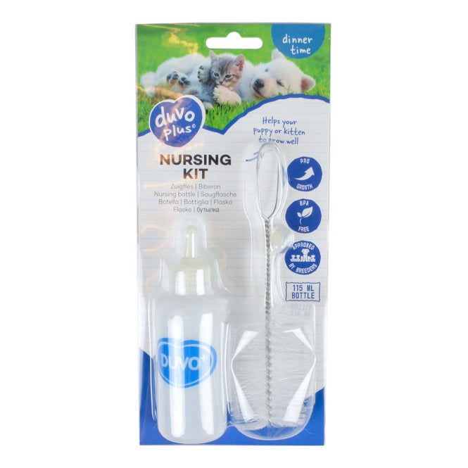 Duvoplus Zuigfles-Set voor Pups en Kittens
