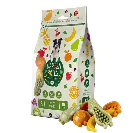 Garden Bites Fruity Friends - S - 7cm / 18 stuks