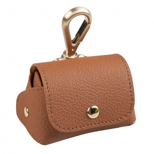 Duvoplus hondenpoepzakjes dispenser kunstleer - bruin