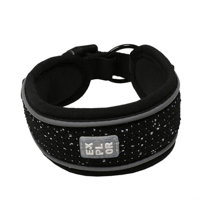 Duvoplus - EXPLOR Ultimate Fit - Control Halsband Fashion - Graniet Zwart - L - 45/51cm
