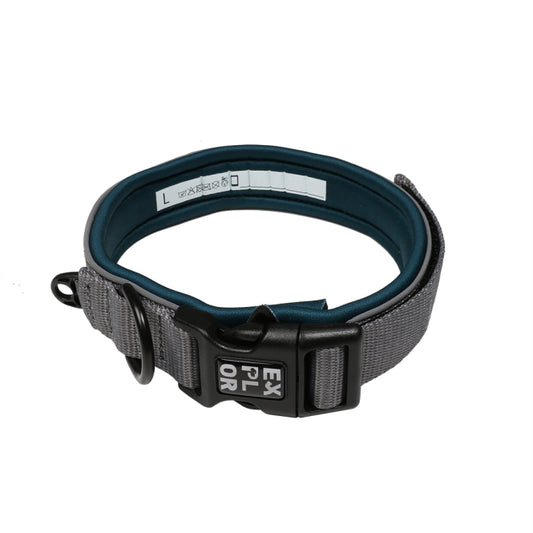 Duvoplus EXPLOR Ultimate Fit Comfy Halsband Classic - petrol blue - XS - 30-33cm