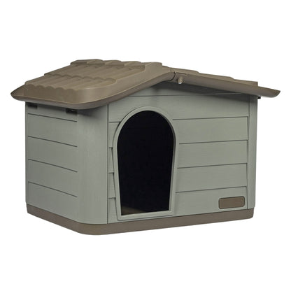 Duvoplus Dierenhuis Pepita Eco - groen - 76 x 59 x 55cm
