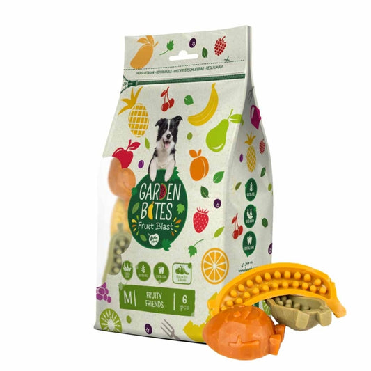 Garden Bites Fruity Friends - M - 8,5cm / 6 stuks