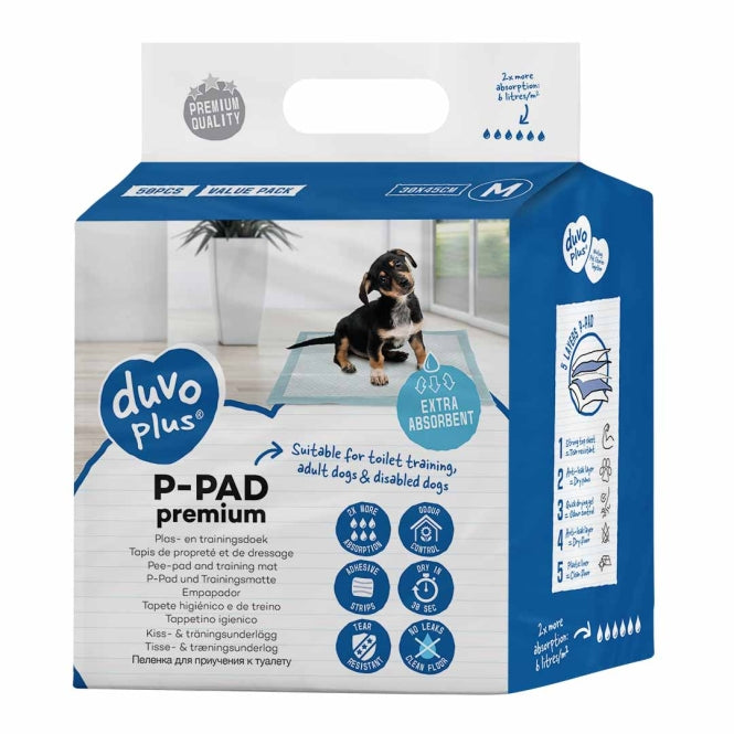 Duvoplus Puppy-onderleggers Premium - 50 stuks - 30x45cm