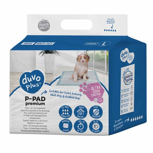 Duvoplus Puppy-onderleggers Premium Geurcontrole - 30 stuks - 30x45cm