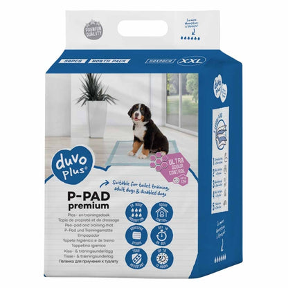 Duvoplus Puppy-onderleggers Premium Geurcontrole - 30 stuks - 45x60cm