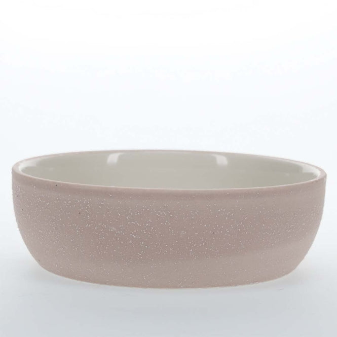 Duvoplus Keramiekbak Stone Sandy Coral Roze - 380ml - 14x14x4cm