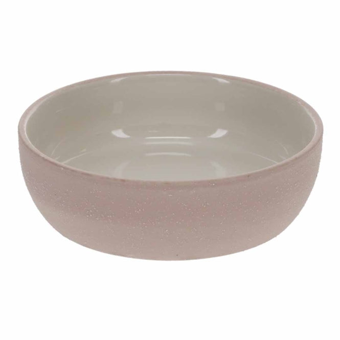 Duvoplus Keramiekbak Stone Sandy Coral Roze - 380ml - 14x14x4cm