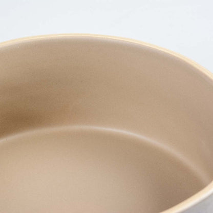 Duvoplus Keramiekbak Stone Wavy Dune - 800ml - 16x16x6cm