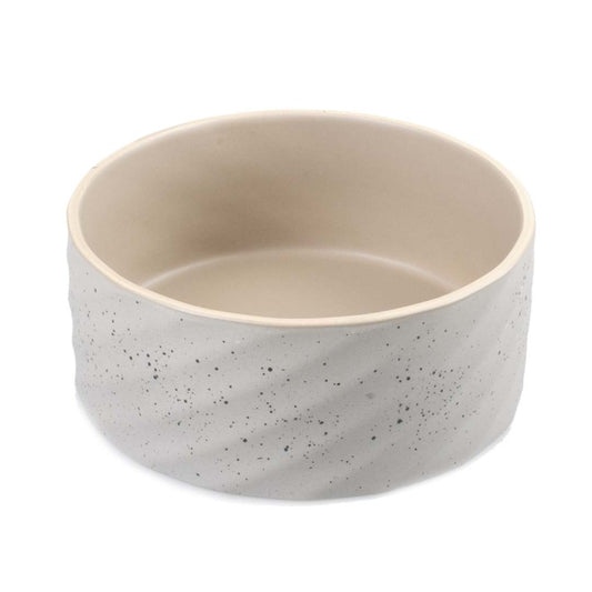 Duvoplus Keramiekbak Stone Wavy Dune - 1250ml - 18x18x7,5cm