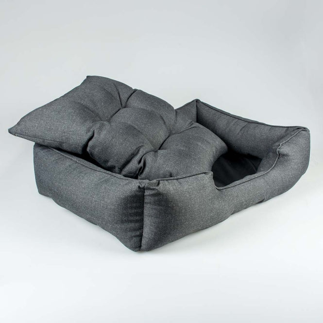 Duvoplus Hondenbed Duratex - donkergrijs - 120x80x25cm