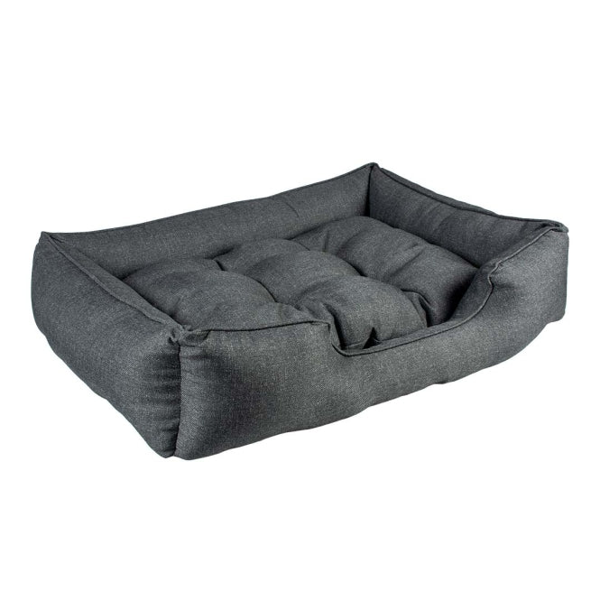 Duvoplus Hondenbed Duratex - donkergrijs - 120x80x25cm