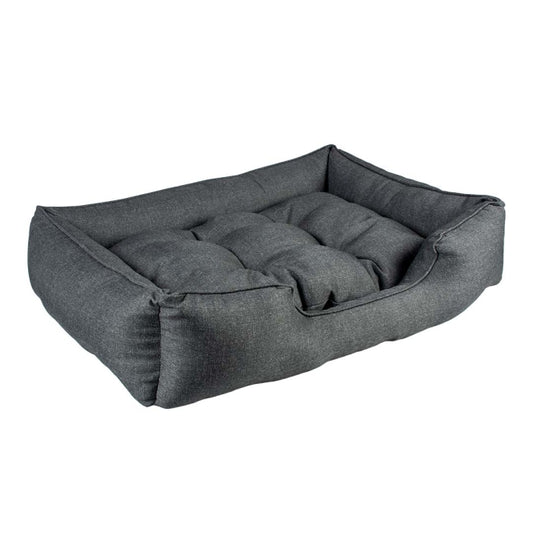 Duvoplus Hondenbed Duratex - donkergrijs - 120x80x25cm