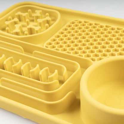 Duvoplus Anti-Schrokbak 3-in-1 - geel