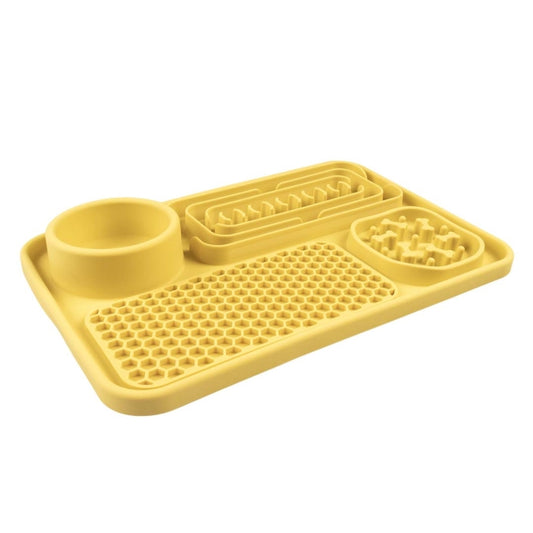 Duvoplus Anti-Schrokbak 3-in-1 - geel